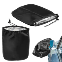 Side View Mirror Cover 2pcs Side Mirror Cover Snow Cover Anti-Freeze Automotive Mirror Covers automobile durable Mirror Cover