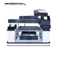 Maxwave A1 6090 Printers Varnish Printing Machine UV DTG Flatbed Printer For Bottle Phone Case Wood Glass TX800 XP600