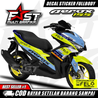Decal Sticker Variasi Fullbody Aerox Old 155 - Dekal Stiker Aerox Lama Decal Stiker Motor Aerox Old 
