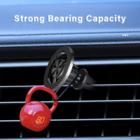 Magnetic car mobile phone holder air vent mobile phone fixed device universal for iPhone Huawei Xiaomi and other smart phones
