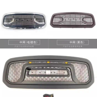 Grill Mask Grid Radiator Grille Front Bumper Net Assembly For Dodge RAM 1500 2014-2018 Modified New Style Car Accessories
