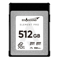 Exascend Element 系列 Cfexpress Type B 記憶卡 512GB