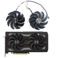 2 fans 4PIN 95MM suitable for Sapphire RX 5600 XT 6G Platinum Edition OC cooling CF1015H12D RX5600XT GPU fan