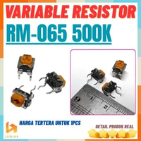 Trimpot VR 500K 504 Berkualitas Tinggi warna kuning