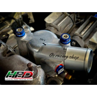 น๊อตยึดแป้นคอน้ำเดิมHPD ตรงรุ่น D-max/All-new น๊อตเลส-แหวนC ชุด2ตัว