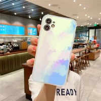 Painted Phone Case For Oneplus 9 8 Pro 8T 7 6 6T One Plus 1+8 Painting Colorful Gradient Silicone Shockproof Protect Soft Cover
