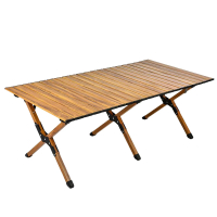 【悠遊戶外】高碳鋼加厚折疊戶外露營桌 摺疊桌(大款 120*60*45cm)