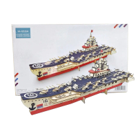 Puzzle 3 Dimensi Miniatur Kapal Ukuran Besar LIAONING AIRCRAFT XA-G035H