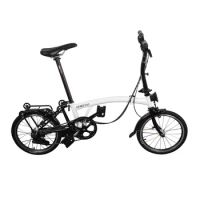 3Sixty Folding Bikes lightweight 16 inch 6 speed S-Bar S6 White Other Bike