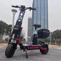 13 Inch E Scooter 14 Inch 10000W 15000Watts 12000W Dual Motor Adult High Speed Electric Scooters Fat Tire 8000W 72V Scooter