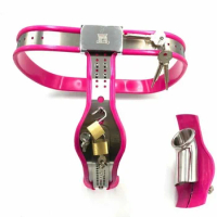 Unisex Chastity Belt Stainless Steel Chastity Device Lockable Chastity Metal Small Full Cage Sex Toys for Men/Women Couples