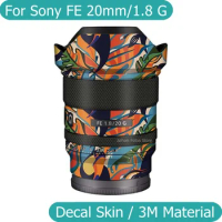 Stylized Decal Skin For Sony FE 20mm F1.8 G Camera Lens Sticker Vinyl Wrap Film Coat FE20 20 1.8 F/1.8 1.8G F1.8G F/1.8G