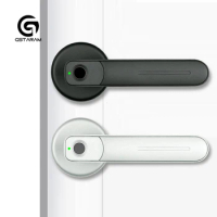 Good quality Fingerprint Door Lock for bedroom Biometric door Handle knob lock Keyless Smart Electric Security Locks