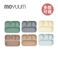 MOYUUM 韓國 白金矽膠吸盤式餐盤盒/學習餐具/兒童餐具  - 多款可選