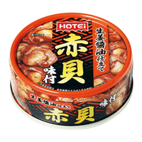 【江戶物語】HOTEI 豪德 味付赤貝罐 70g 有名產赤貝 赤貝 味付 即食 配飯 海產罐頭 日本必買 日本原裝