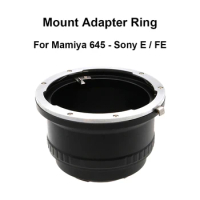 M645-NEX For Mamiya 645 Lens - Sony E Mount Adapter Ring M645-E Mamiya645-E for Sony E / FE A7, A9, A1, A6000, A5000, NEX series