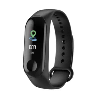 M3 Plus Sports Smart Bracelet Heart Rate Wristband Fitness Tracker Blood Pressure Health Waterproof Smart Watch