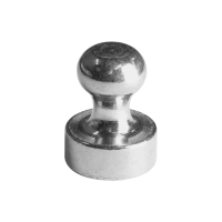 【撥撥的架子】10入 1.2x1.6cm 強力磁鐵 磁鐵掛勾 留言板 辦公用品 白板磁鐵(不鏽鋼圖釘式強力磁鐵)