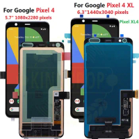 For Google Pixel 4 LCD with frame Display Touch Screen Digitizer For Google Pixel 4 XL LCD Pixel4 Pi