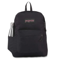 【JANSPORT】SUPERBREAK PLUS 校園系列後背包(經典黑)