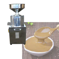 electric tahini making machine black sesame seeds paste grinding machine