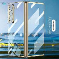 Penutup Pelindung Filem Cangkang Bersepadu, Untuk Samsung W25, Reka Bentuk Bergaya, Telus, Bersadur