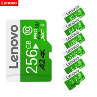 100% Original Lenovo Micro SD Card Class 10 TF Card 32GB 64GB 128GB 512GB 2TB Memory Card for Phone Tablet Flash Card drone