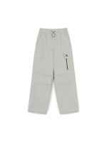 กางเกงขายาว ยูนิเซ็กซ์ Gorpcore Parachutte Cargo Wide Pants รุ่น 3AWPB0563 50GRL สีเทา