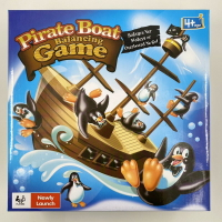 🌟媽媽買🌟 企鵝海盜船 平衡遊戲 平衡企鵝 平衡海盜船 企鵝海盜船 諾亞方舟 益智玩具 (桌遊)