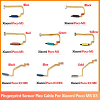 Fingerprint Touch ID Sensor Flex Cable Original New For Xiaomi Poco M3 Pro / Poco F3 / Poco X3 Pro Home Button Flex Cable