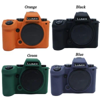 Soft Silicone Camera Case Body Rubber Cover For Panasonic Lumix S5 II