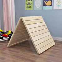 排骨架 折疊床架 榻榻米床架 定製定製實木單人硬床板沙發木板墊1.2m1.51.8米兒童折疊床鋪板排骨架『XY42384』