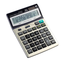 garansi - kalkulator ct-912b 12 digit besar dengan batre jam dan batre a2