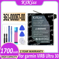 Battery 361-00087-00 1700mAh for garmin VIRB Ultra 30 ultra30 Bateria