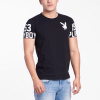 เสื้อยืดผู้ชาย   SKU P1MT229TB184BK สี ดำ