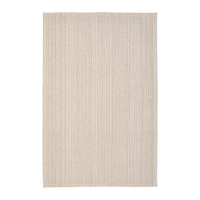 TIPHEDE 平織地毯, 自然色/黑色, 120x180 公分