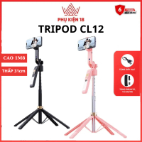 TRIPOD AI CL12 3IN1 hỗ trợ quay nhận diện Theo Dõi Khuôn Mặt  Quay Video, Livestream, Tiktok, Tự Độn