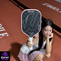 Vợt Pickleball WAKDOP SU7 , T700+ , Carbon 18k Chính Hãng Full Box