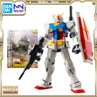 BANDAI Original MG 1/100 RX-78-02 Gundam GUNDAM THE ORIGIN Ver Special Edition MOBILE SUIT GUNDAM Model Kit Gunpla Assembly