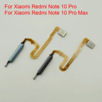 For Xiaomi Redmi Note 10 Pro Fingerprint Sensor Redmi Note 10 Pro Max Home Button Menu Touch ID Scanner Flex Cable