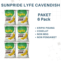 Sunpride Lyfe Cavendish Keripik Pisang Cokelat 55gr Non MSG Non Pengawet Snack Sehat