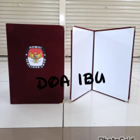 custom map kantor map bludru maroon logo KPU full colour uk F4 Stationery