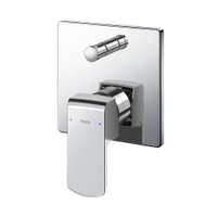 TBG02S04T ก๊อกผสมยืนอาบน้ำชนิดฝังผนัง