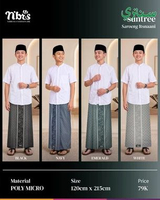 NIBRAS SARUNG SAROENG SUNTREE ITSNAANI BLACK