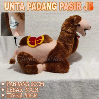 BONEKA UNTA PADANG PASIR JUMBO 60CM /UNTA ARAB JB MAINAN ANAK MANASIK HAJI