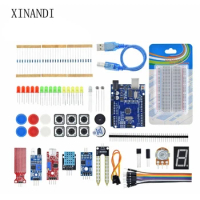 Basic Starter Kit for Arduino Uno Set R3 DIY Kit - R3 Board / Breadboard + Retail Box