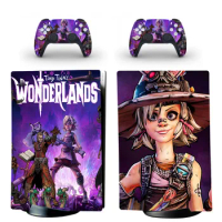 Tiny Tina's Wonderlands PS5 Digital Skin Sticker Decal Cover for Playstation 5 Console &amp; 2 Controllers Vinyl Skins