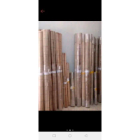 PREMIUM tirai kray bambu motif pernis outdoor 2X2.5 highglossy