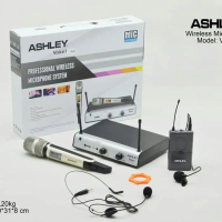 Mic Wireless Microphone wireless Ashley Voice 1 Handle Clip On Headset