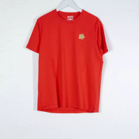 Kenzo Kaos KENZO POCKET BOKE GOLD EMBROIDERY RED TSHIRT 100% ORIGINAL